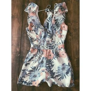 floral romper